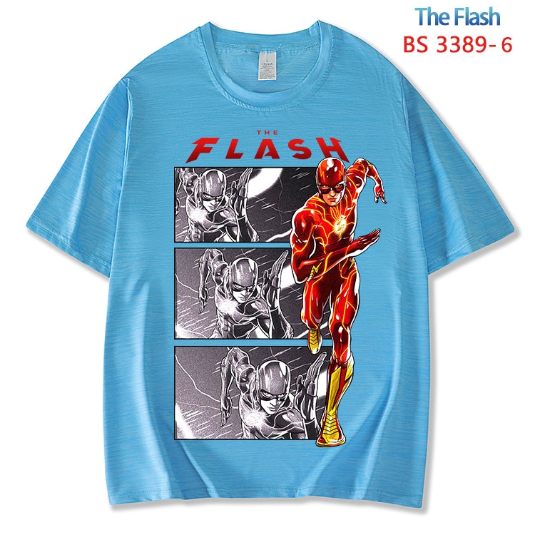The Flash  ice silk cotton loose and comfortable T-shirt from XS to 5XL BS-3389-6