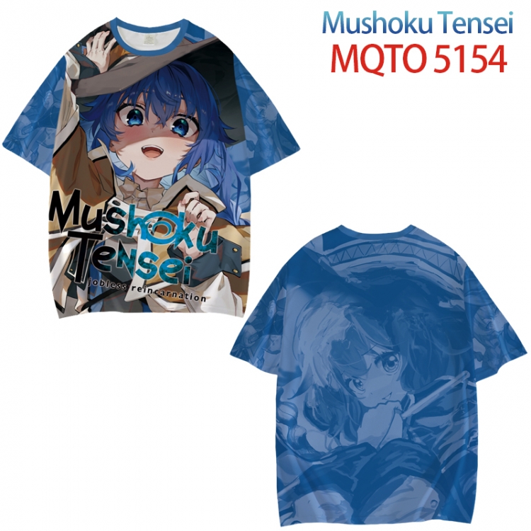 Mushoku Tensei Full color printed short sleeve T-shirt from XXS to 4XL MQTO 5154