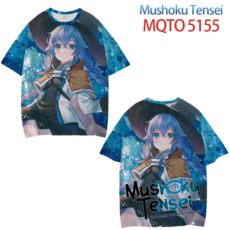 Mushoku Tensei Full color printed short sleeve T-shirt from XXS to 4XL MQTO 5155