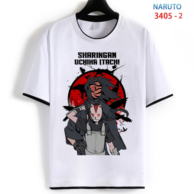 Naruto Cotton round neck short sleeve T-shirt from S to 6XL  HM-3405-2
