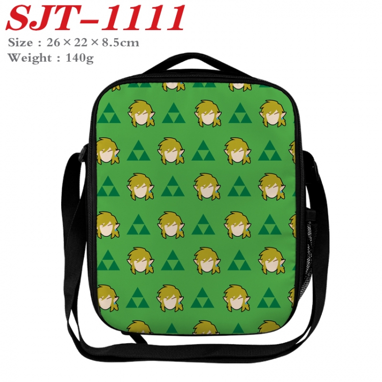 The Legend of Zelda Anime Lunch Bag Crossbody Bag 26x22x8.5cm SJT-1111
