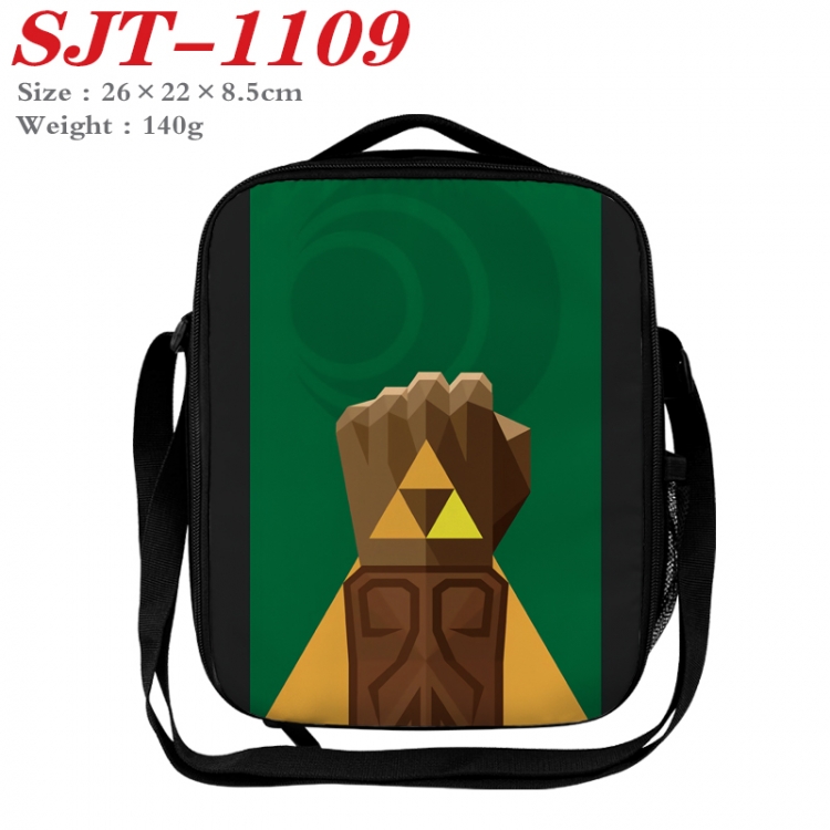 The Legend of Zelda Anime Lunch Bag Crossbody Bag 26x22x8.5cm  SJT-1109