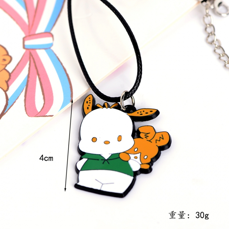 Cinnamoroll Animation peripheral leather rope necklace pendant price for 5 pcs