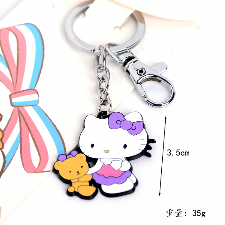 Cinnamoroll Anime peripheral metal keychain pendant price for 5 pcs