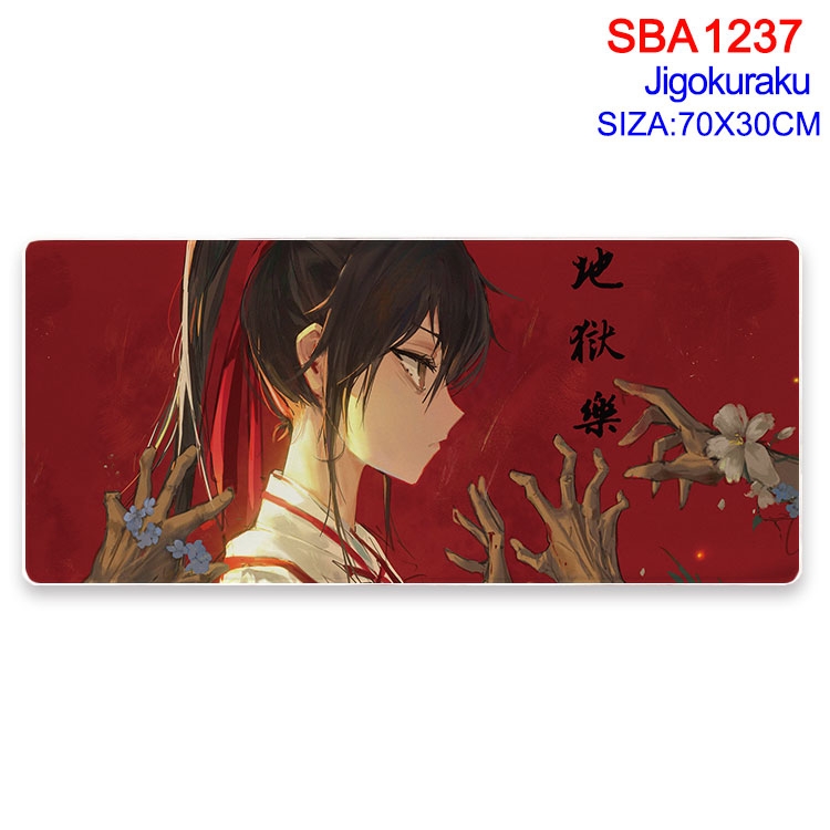 JigokuRaku Animation peripheral locking mouse pad 70X30cm SBA-1237-2