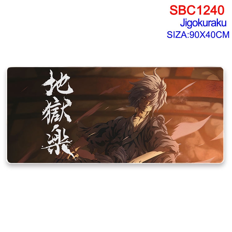 JigokuRaku Anime peripheral edge lock mouse pad 90X40CM SBC-1240-2