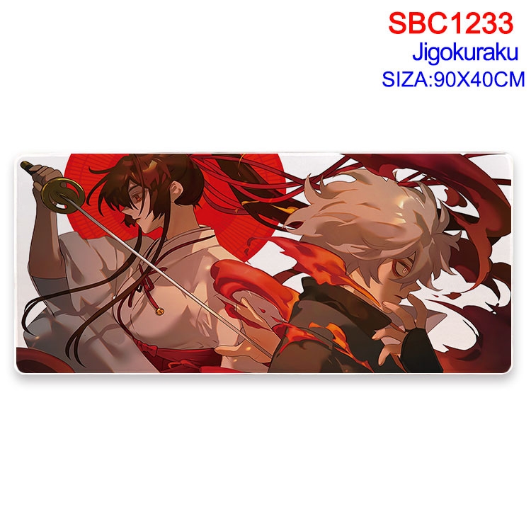 JigokuRaku Anime peripheral edge lock mouse pad 90X40CM  SBC-1233-2