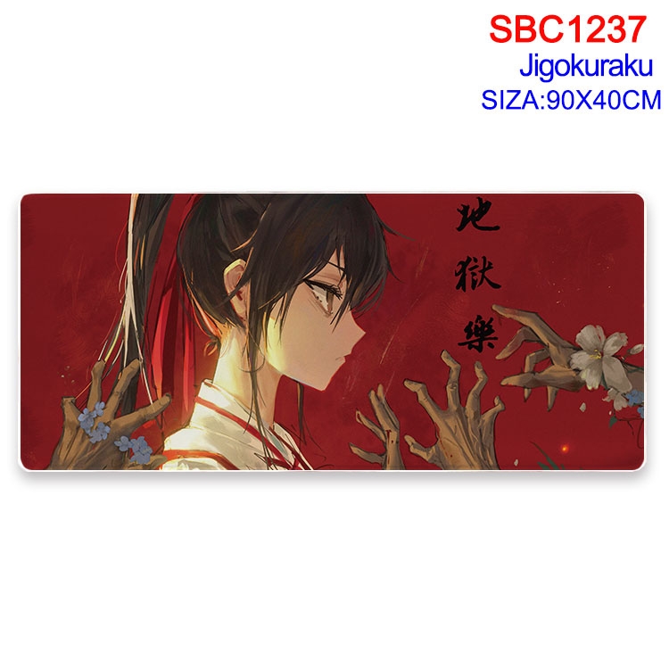 JigokuRaku Anime peripheral edge lock mouse pad 90X40CM SBC-1237-2