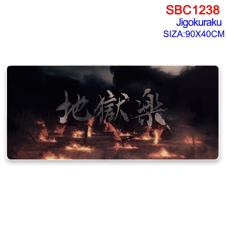 JigokuRaku Anime peripheral edge lock mouse pad 90X40CM SBC-1238-2