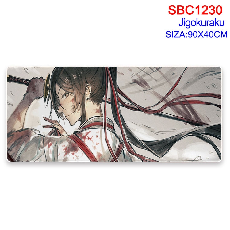 JigokuRaku Anime peripheral edge lock mouse pad 90X40CM SBC-1230-2