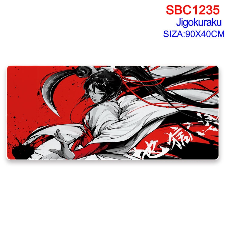 JigokuRaku Anime peripheral edge lock mouse pad 90X40CM SBC-1235-2