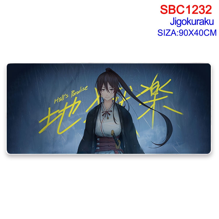JigokuRaku Anime peripheral edge lock mouse pad 90X40CM  SBC-1232-2