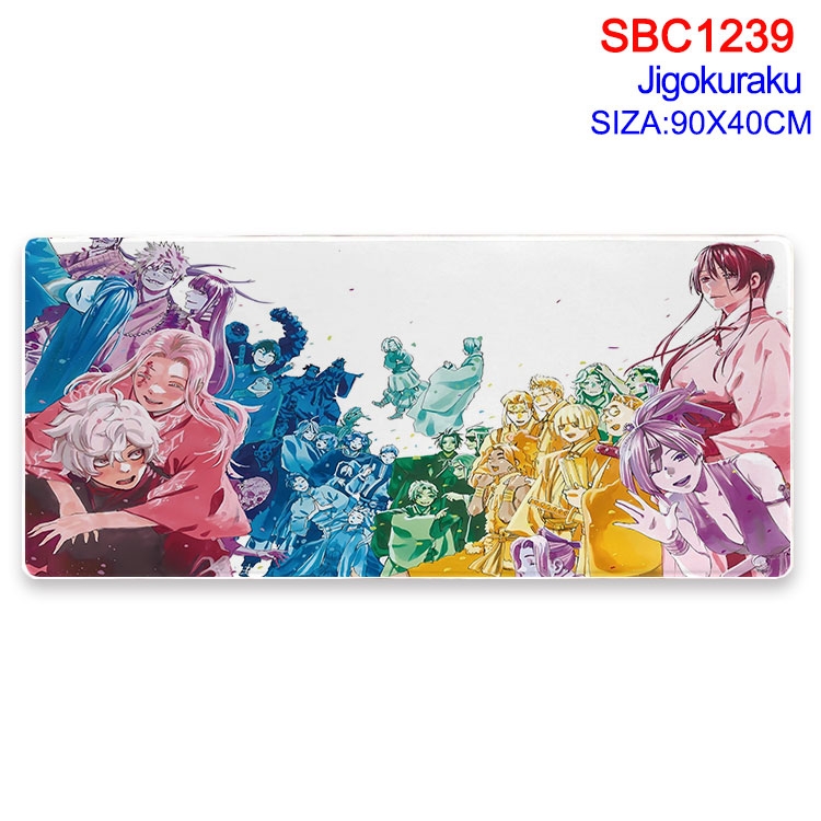 JigokuRaku Anime peripheral edge lock mouse pad 90X40CM SBC-1239-2