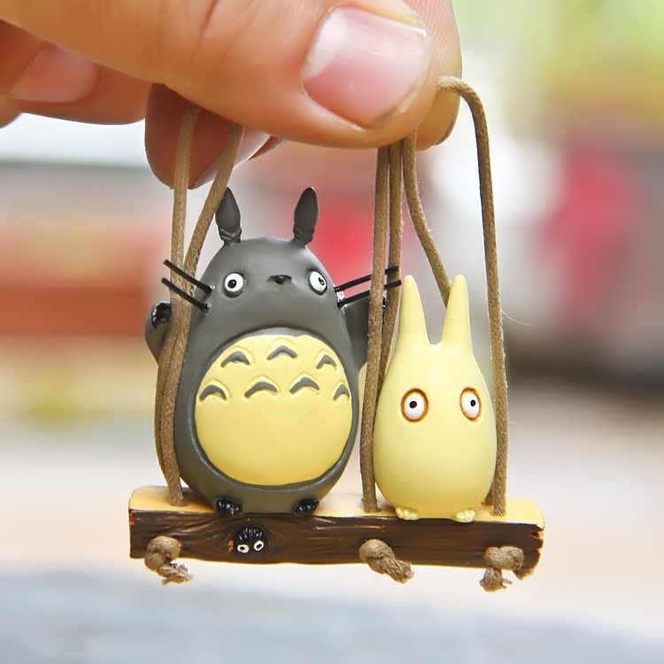 TOTORO Japanese grocery gardening cake decoration doll bouquet decoration OPP packaging  price for 2 pcs