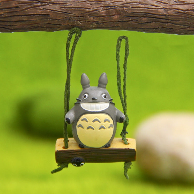 TOTORO Japanese grocery gardening cake decoration doll bouquet decoration OPP packaging  price for 2 pcs