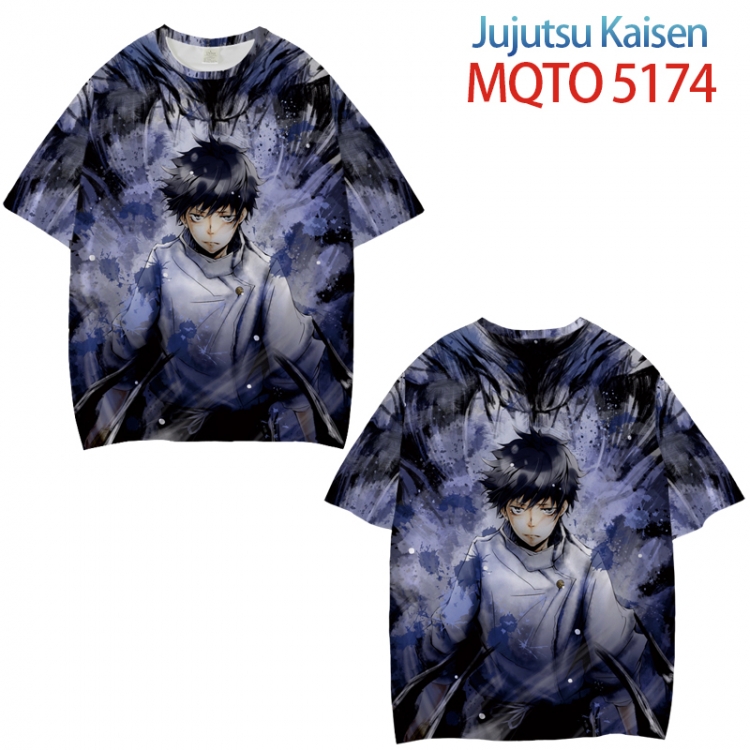 Jujutsu Kaisen Full color printed short sleeve T-shirt from XXS to 4XL MQTO5174