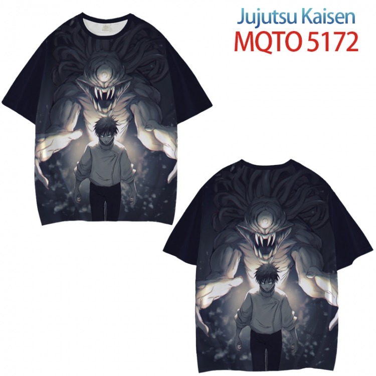 Jujutsu Kaisen Full color printed short sleeve T-shirt from XXS to 4XL MQTO5172