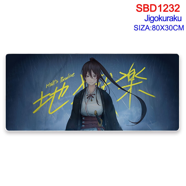 JigokuRaku Animation peripheral locking mouse pad 80X30cm SBD-1232