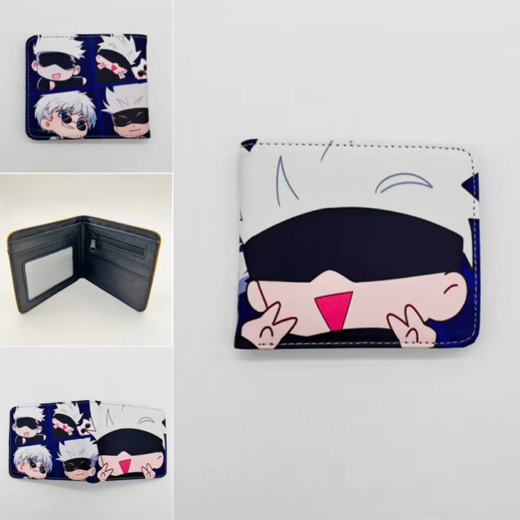 Jujutsu Kaisen Full color Two fold short card case wallet 11X9.5CM