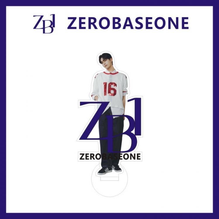 zerobaseone Korean celebrity acrylic double-sided standing sign decoration 11cm price for 2 pcs