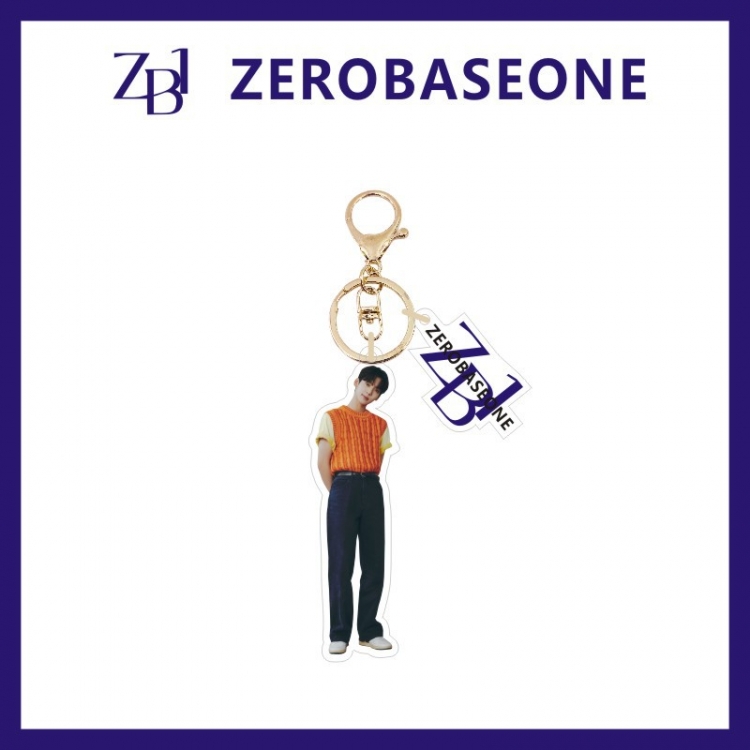 zerobaseone Acrylic Keychain Bag Pendant Ornaments OPP Packaging price for 5 pcs