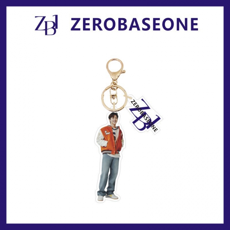 zerobaseone Acrylic Keychain Bag Pendant Ornaments OPP Packaging price for 5 pcs