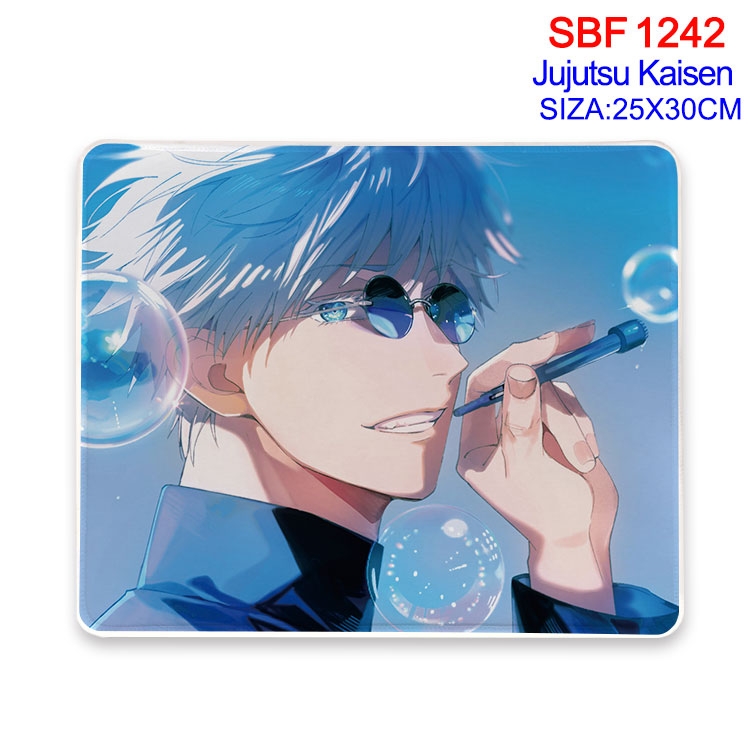 Jujutsu Kaisen Anime peripheral edge lock mouse pad 25X30cm  SBF-1242-2