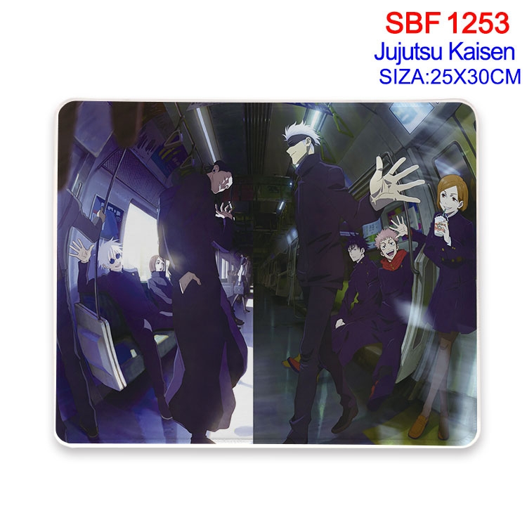 Jujutsu Kaisen Anime peripheral edge lock mouse pad 25X30cm SBF-1253-2