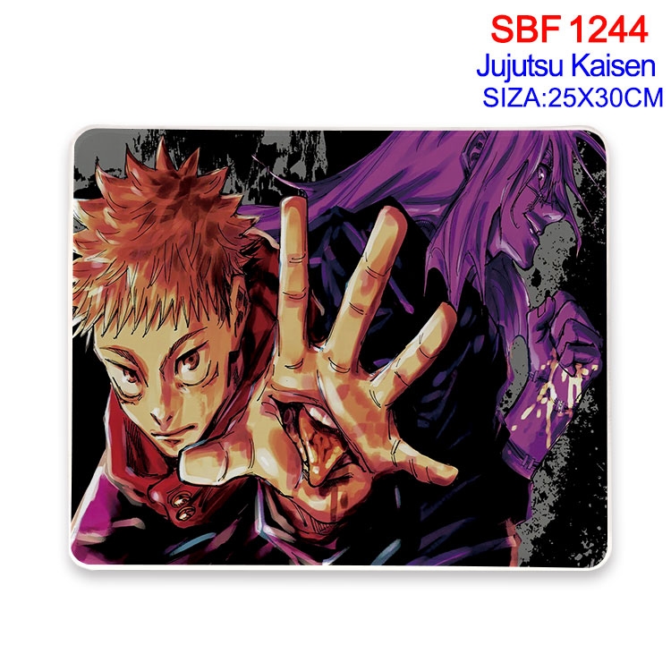 Jujutsu Kaisen Anime peripheral edge lock mouse pad 25X30cm SBF-1244-2