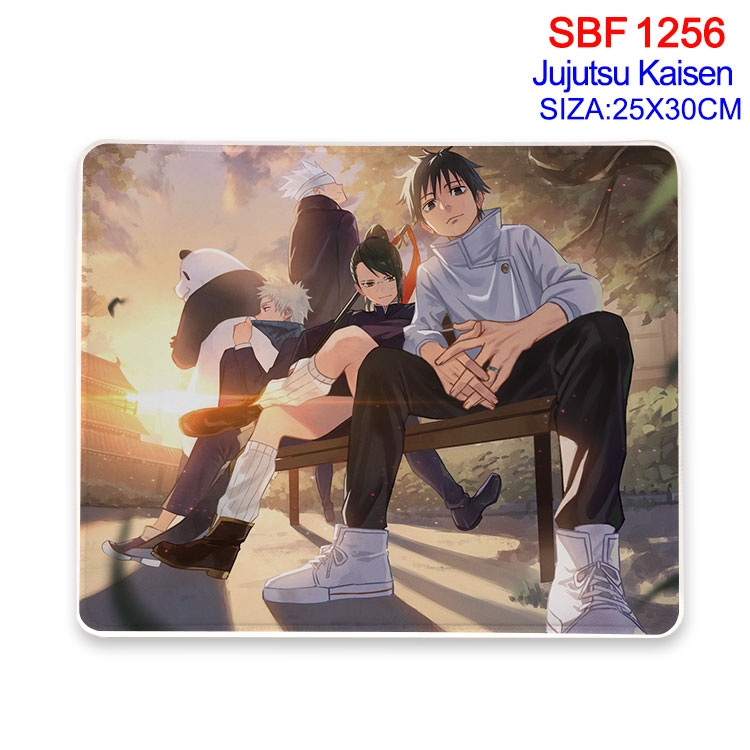 Jujutsu Kaisen Anime peripheral edge lock mouse pad 25X30cm SBF-1256-2