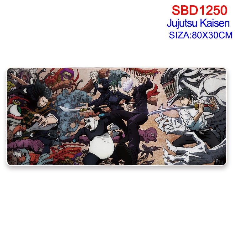 Jujutsu Kaisen Animation peripheral locking mouse pad 80X30cm  SBD-1250-2