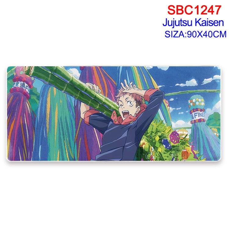 Jujutsu Kaisen Anime peripheral edge lock mouse pad 90X40CM SBC-1247-2