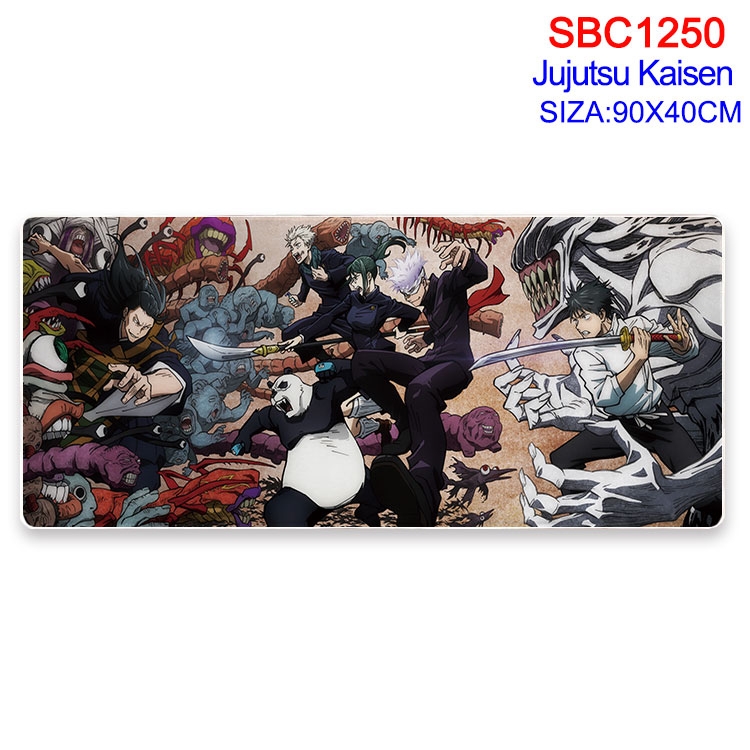 Jujutsu Kaisen Anime peripheral edge lock mouse pad 90X40CM SBC-1250-2