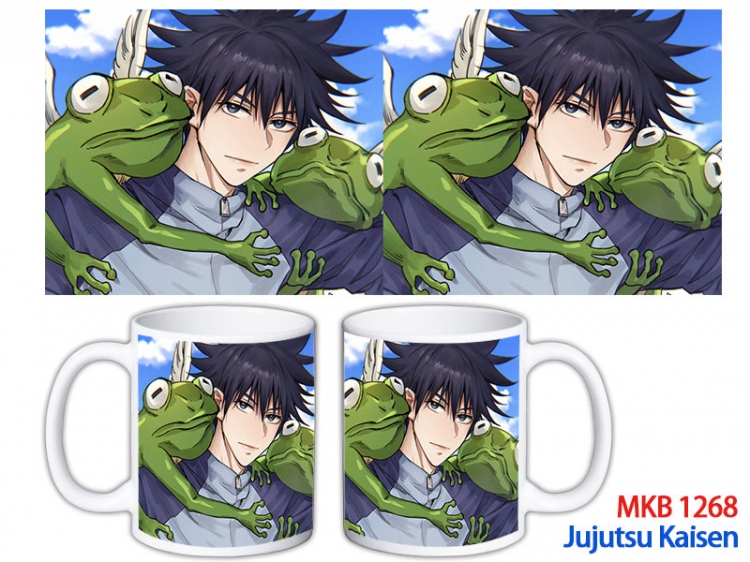 Jujutsu Kaisen Anime color printing ceramic mug cup price for 5 pcs MKB-1268