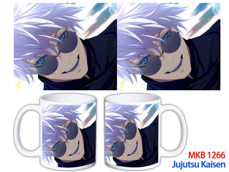 Jujutsu Kaisen Anime color printing ceramic mug cup price for 5 pcs MKB-1266