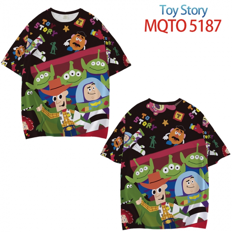 Toy Story Full color printed short sleeve T-shirt from XXS to 4XL MQTO 5187