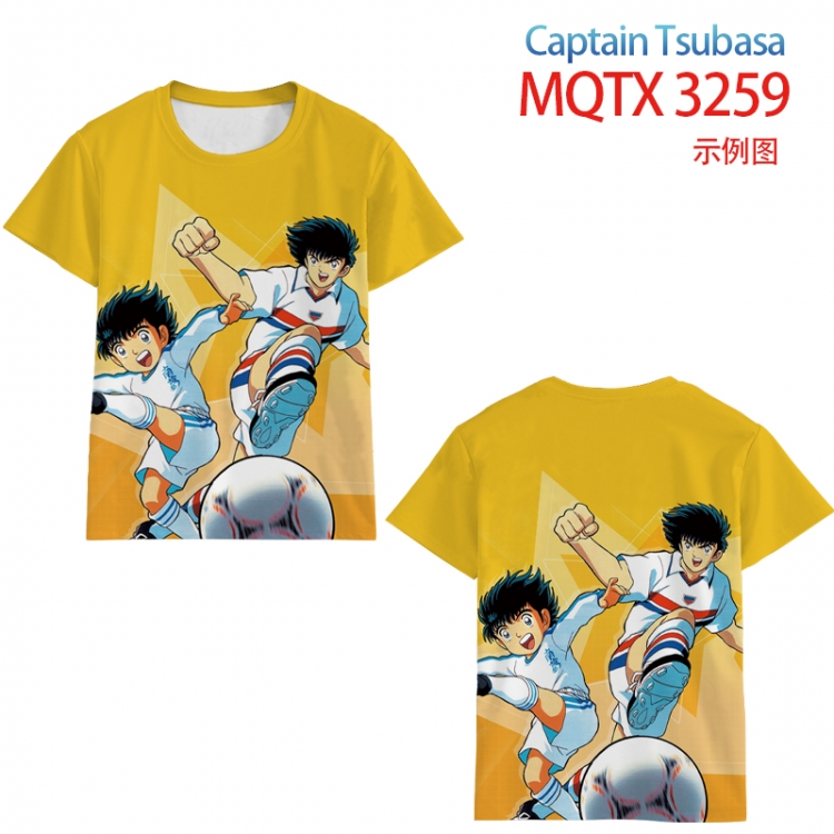 Footballfull color printed short-sleeved T-shirt from 2XS to 5XL  MQTX 3259