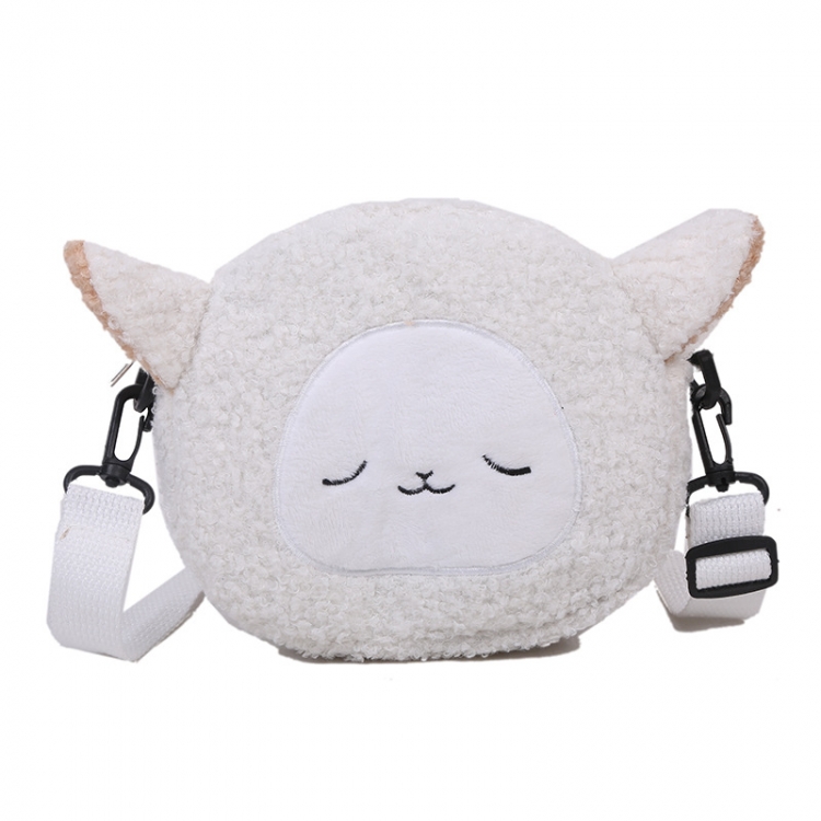 Cute Plush Zero Wallet Cartoon Crossbody Bag Plush Doll Storage Bag 15cm price for 3 pcs