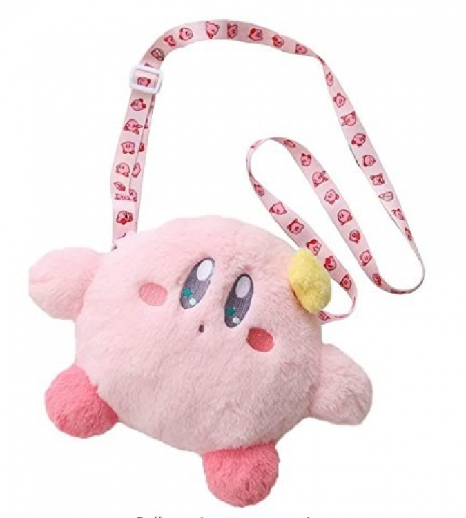 Kirby Plush shoulder bag cartoon shoulder bag storage bag price for 3 pcs style D