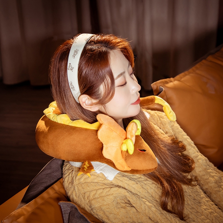 Genshin Impact U-shaped Pillow Plush Doll Toy Throw Pillow Doll 30CM price for 2 pcs