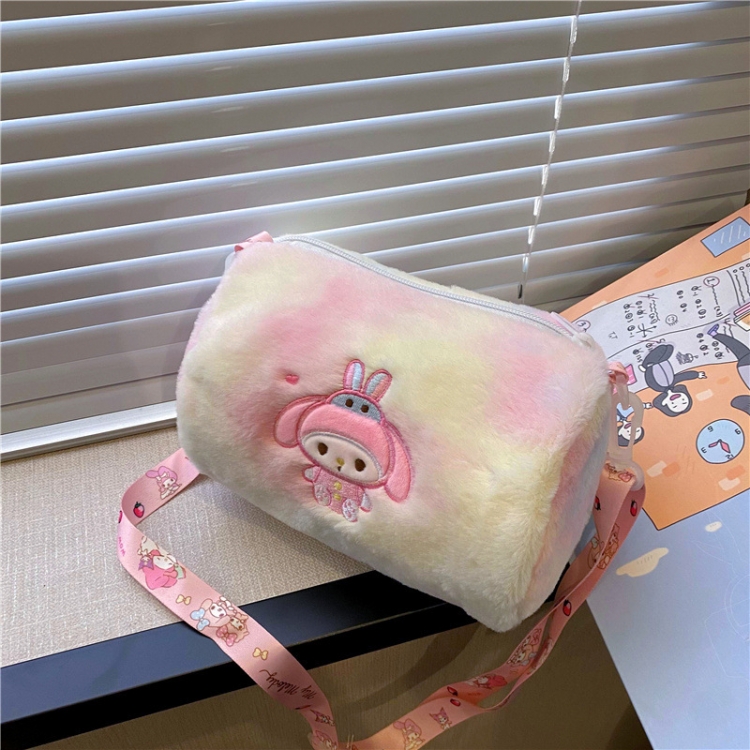 Sanrio Plush doll bag for childrens storage cute shoulder bag price for 2 pcs