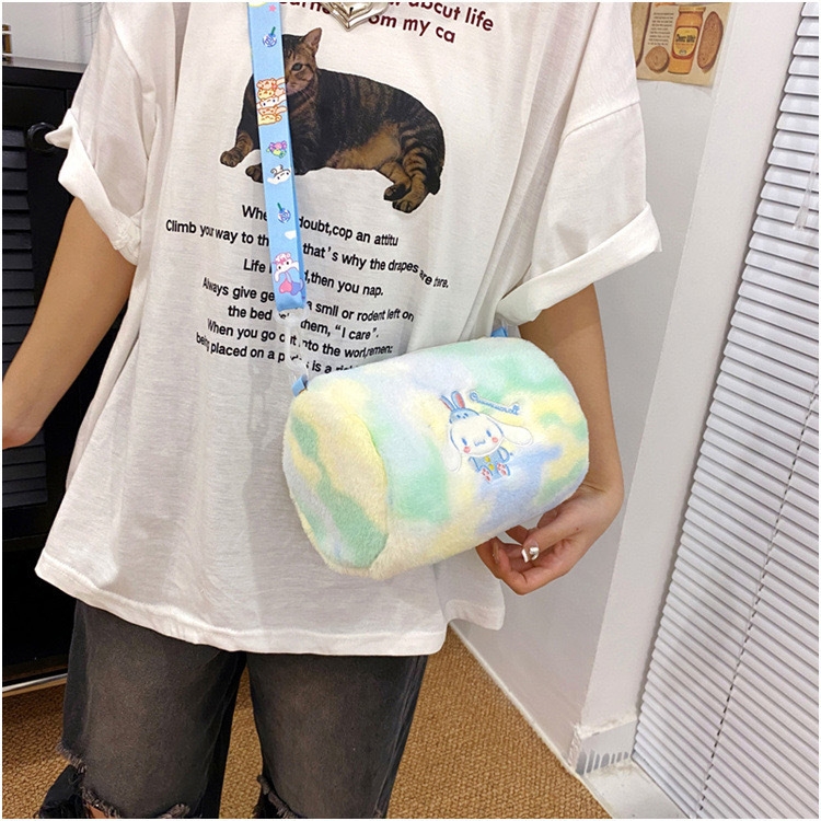 Sanrio Plush doll bag for childrens storage cute shoulder bag price for 2 pcs