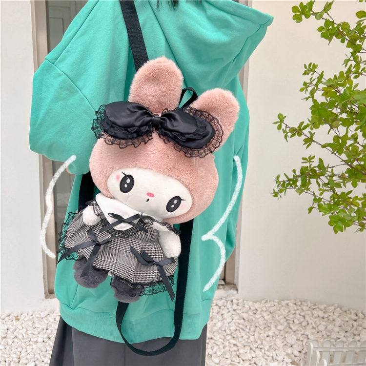 Sanrio Cute backpack, net red plush doll backpack price for 3 pcs