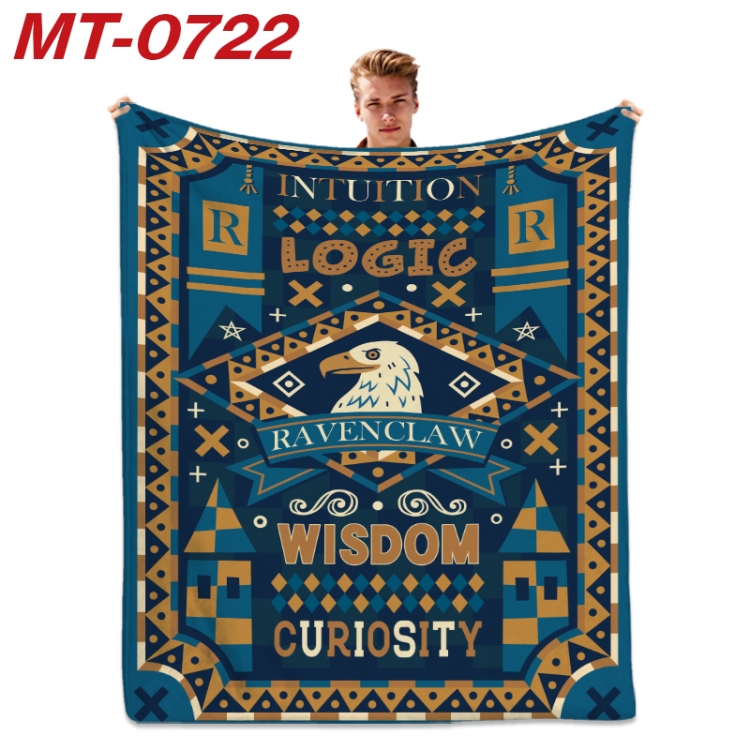 Harry Potter  Anime flannel blanket air conditioner quilt double-sided printing 100x135cm  MT-0722