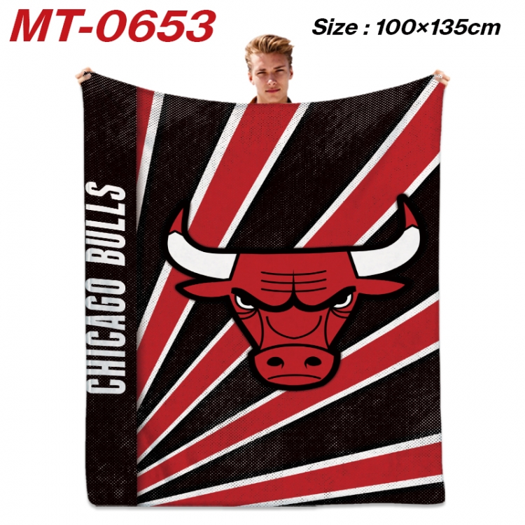 physical culture  Anime flannel blanket air conditioner quilt double-sided printing 100x135cm MT-0653