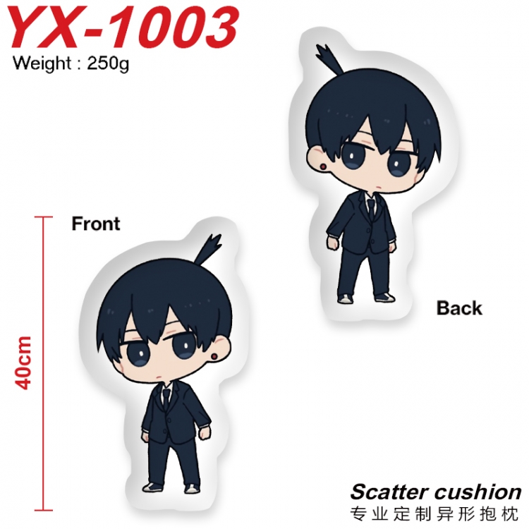 Chainsaw man Crystal plush shaped plush doll pillows and cushions 40CM YX-1003