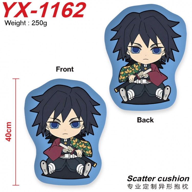 Demon Slayer Kimets Crystal plush shaped plush doll pillows and cushions 40CM  YX-1162