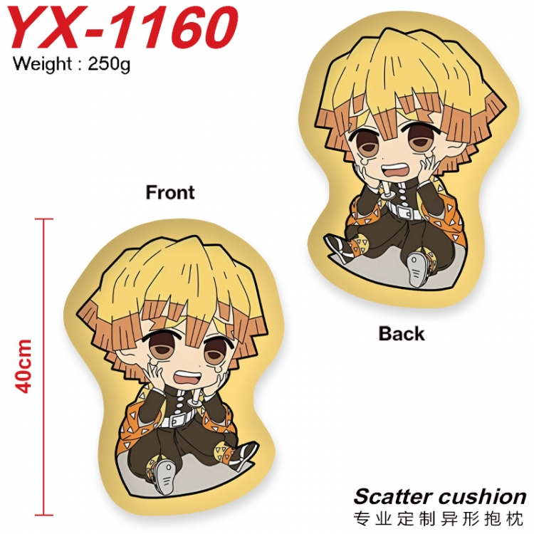 Demon Slayer Kimets Crystal plush shaped plush doll pillows and cushions 40CM  YX-1160