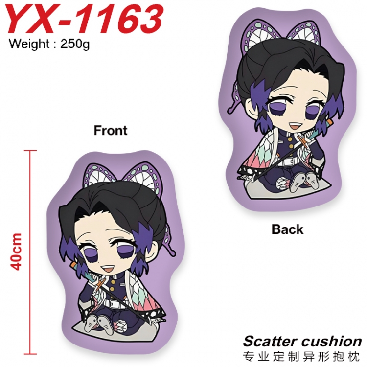 Demon Slayer Kimets Crystal plush shaped plush doll pillows and cushions 40CM  YX-1163