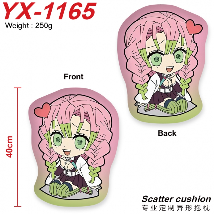 Demon Slayer Kimets Crystal plush shaped plush doll pillows and cushions 40CM YX-1165